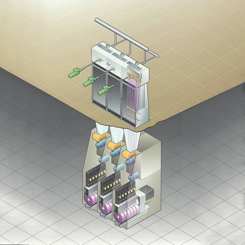 PET, PA, PP 또는 기타 원료를 사용한 POY 방사 생산 라인